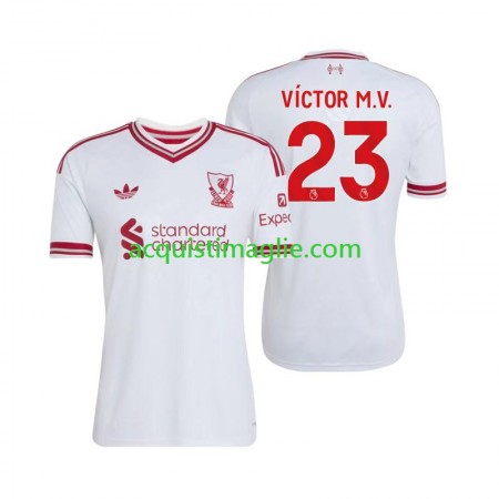Divisa di Calcio Liverpool Víctor Munoz 23 Trasferta 2026/2027